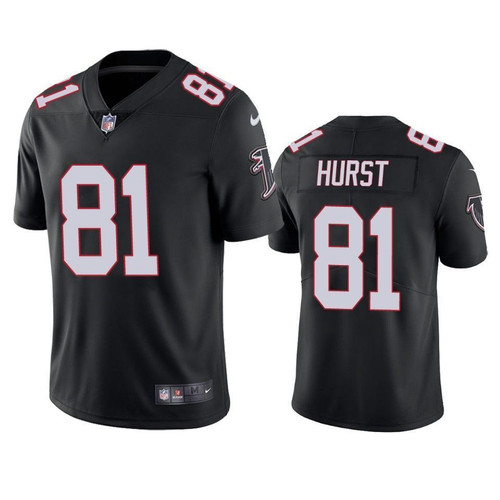 Atlanta Falcons Hayden Hurst Black Vapor Untouchable Limited Jersey