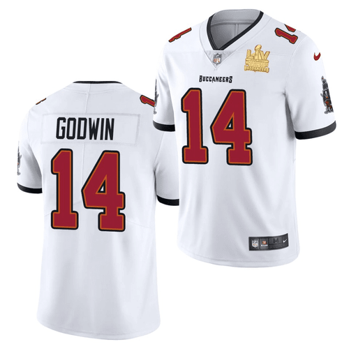 Chris Godwin Tampa Bay Buccaneers White Super Bowl LV Champions Vapor Limited Jersey
