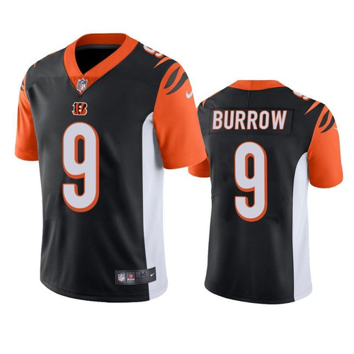 Cincinnati Bengals Joe Burrow Black 2020 NFL Draft Vapor Limited Jersey