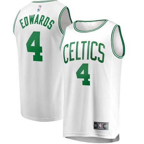 Carsen Edwards Boston Celtics Wairaiders Fast Break Replica Player- Association Edition - White Jersey