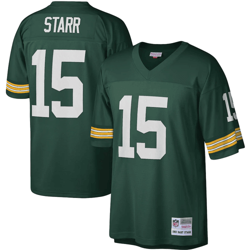 Bart Starr Green Bay Packers Mitchell & Ness Legacy- Green Jersey