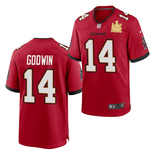 Chris Godwin Tampa Bay Buccaneers Red Super Bowl LV Champions Game Jersey