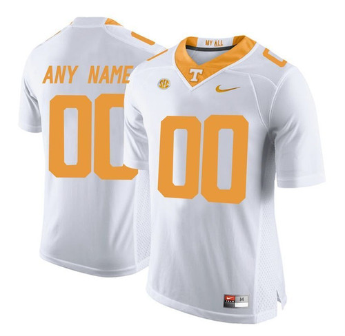 Men Tennessee Volunteers White College Limited Football Customized Jersey