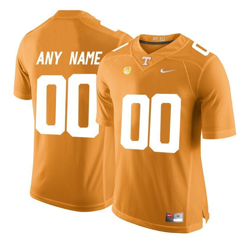 Men's Tennessee Volunteers Orange College Limited Football Customized Jersey
