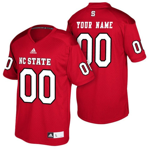 Men NC State Wolfpack Red College Football Custom Jersey