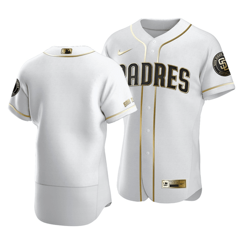 Padres Golden Edition White  Jersey , MLB Jersey