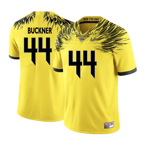 Oregon Ducks Yellow DeForest Buckner College Football Jersey