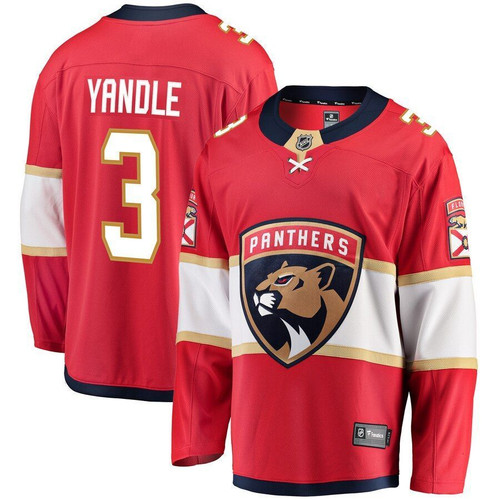 Keith Yandle Florida Panthers Wairaiders Breakaway Jersey - Red , NHL Jersey, Hockey Jerseys