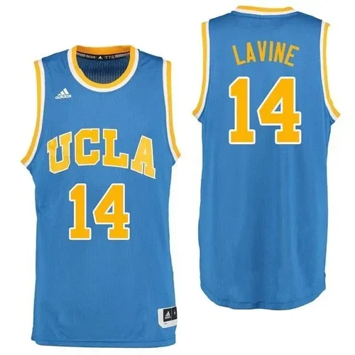 Male UCLA Bruins Blue Zach LaVine College Basketball Jersey , NCAA jerseys