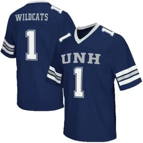 Men New Hampshire Wildcats Customizable College Football Jersey Jersey , NCAA jerseys