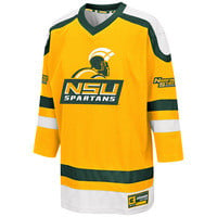 Norfolk State Spartans Custom Jersey Yellow - Youth
