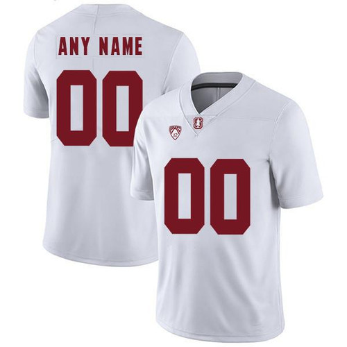 Stanford Cardinal Custom White 2021-22 College Football Jersey - Youth