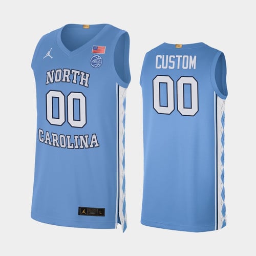 Custom Unc Basketball Jersey, Men College Basketball North Carolina Tar Heels Custom Blue 2019-20 Alumni Limited Basketball Jersey