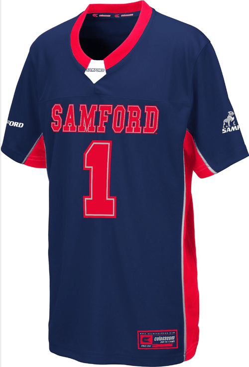 Samford Bulldogs University Men Custom Football Jersey