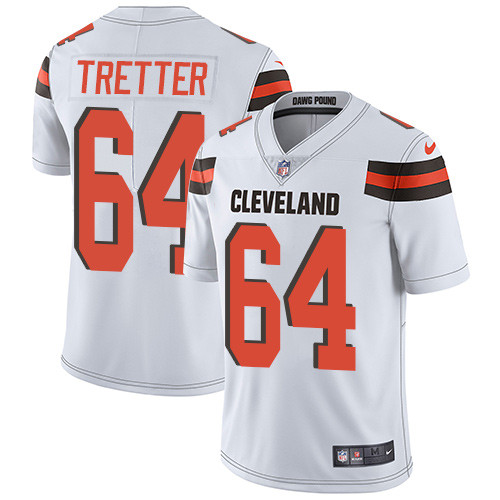 Youth Cleveland Browns 64 JC Tretter Limited White Jersey