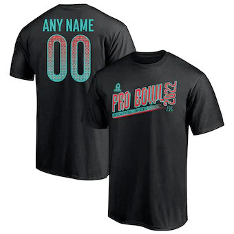 AFC Los Angeles Chargers 2022 Pro Bowl Pick-A-Player Roster Customized Shirt - Black