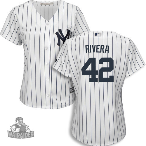 Women's New York Yankees Mariano Rivera #42 Home Jersey, MLB Jersey