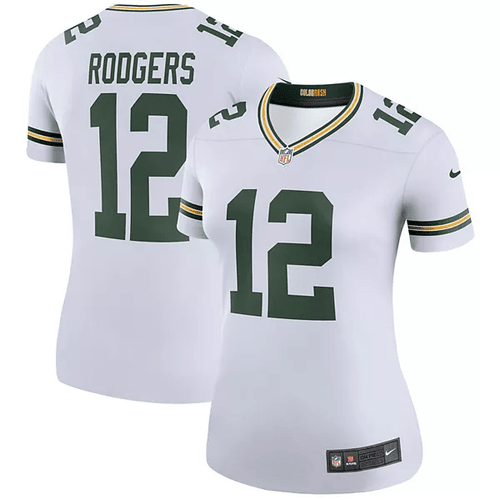 Aaron Rodgers Green Bay Packers Women's Player Jersey - White