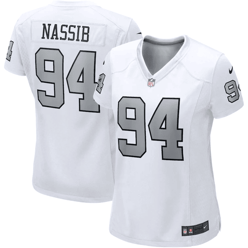 Carl Nassib Las Vegas Raiders Women's Alternate Game Jersey - White