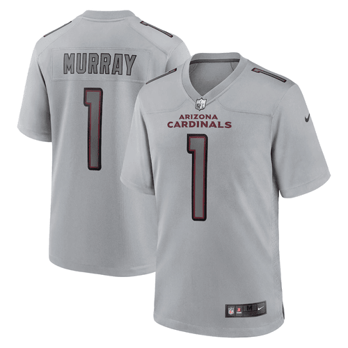Men's Arizona Cardinals Kyler Murray Gray Atmosphere Fashion Game Jersey