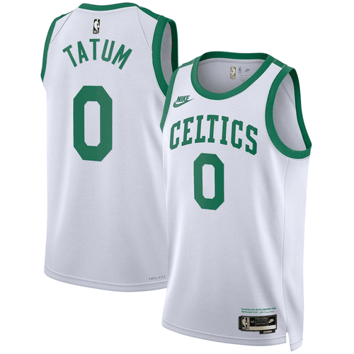 Boston Celtics Classic Edition Swingman Jersey - White - Jayson Tatum - Men's
