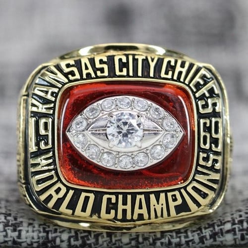 1970  Kansas City Chiefs Premium Replica Championship Ring