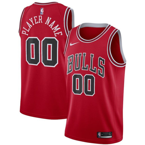 Chicago Bulls Custom 2020/2021 Icon Edition Swingman Jersey Replica