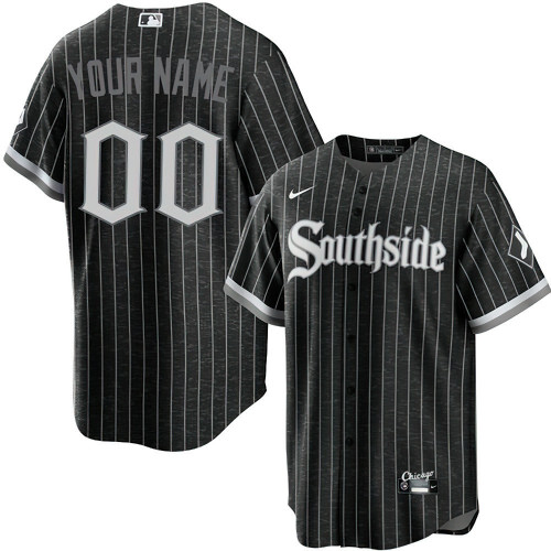 Men's Custom Chicago White Sox Personalized City Connect Replica MLB Jersey