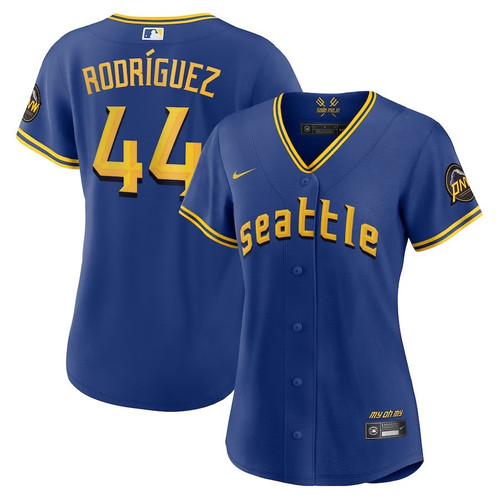 Women's Custom Seattle Mariners 2023 City Connect Replica Player Jersey - Royal