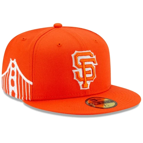 Men's San Francisco Giants New Era Orange 2021 City Connect 59FIFTY Fitted Hat