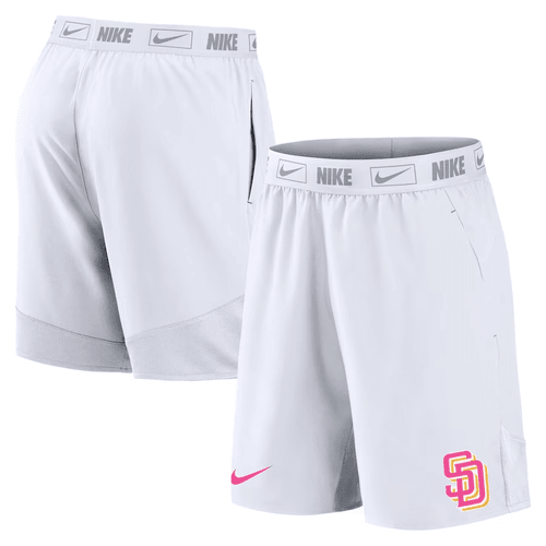 San Diego Padres City Connect Performance Shorts - White