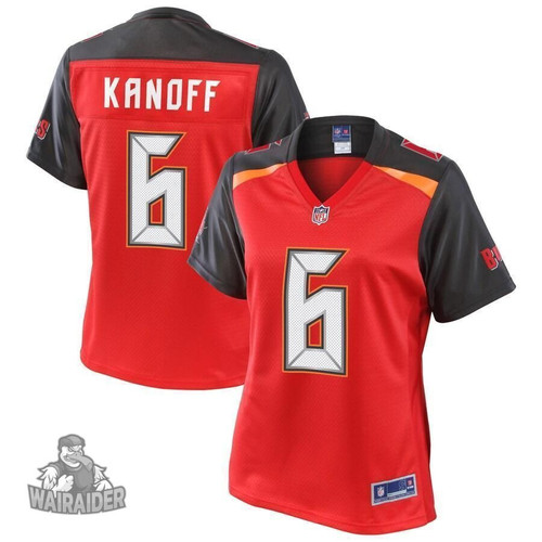 Women's  Chad Kan Tampa Bay Buccaneers NFL Pro Line  Team Player- Red Jersey