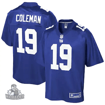 Men's Corey Coleman New York Giants NFL Pro Line Team Player- Royal Jersey