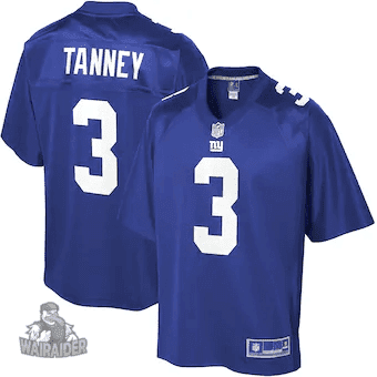 Men's Alex Tanney New York Giants NFL Pro Line Player- Royal Jersey