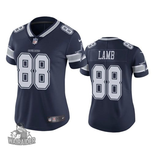 Men's Dallas Cowboys CeeDee Lamb Navy 2020 NFL Draft Vapor Limited Jersey