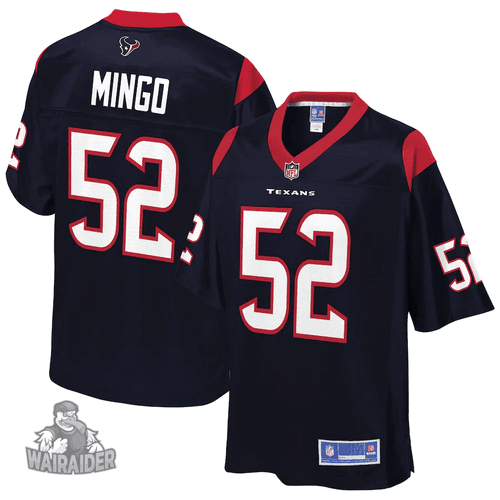 Men's Barkevious Mingo Houston Texans NFL Pro Line Player- Navy Jersey