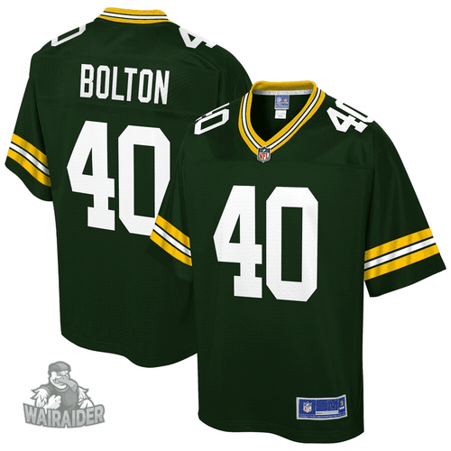 Men's Curtis Bolton Green Bay Packers NFL Pro Line Team Player- Green Jersey