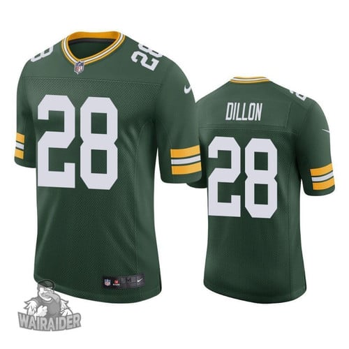 Men's Green Bay Packers A.J. Dillon Green 2020 NFL Draft Vapor Limited Jersey