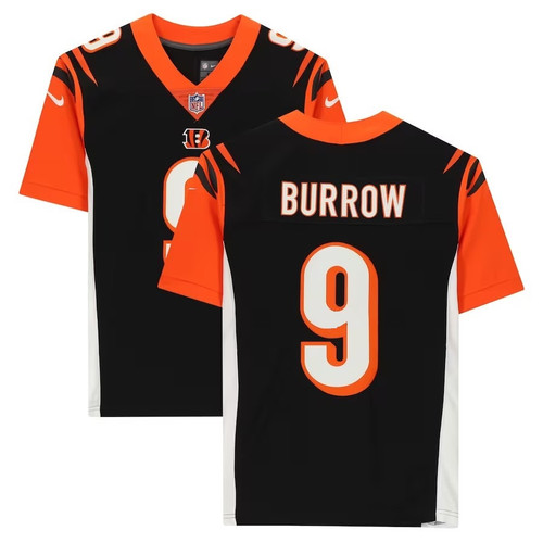 Youth's Cincinnati Bengals Joe Burrow Black 2020 NFL Draft Vapor Limited Jersey