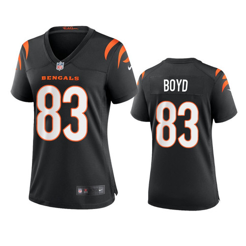 Women's   Cincinnati Bengals Tyler Boyd Black 2021 Game Jersey