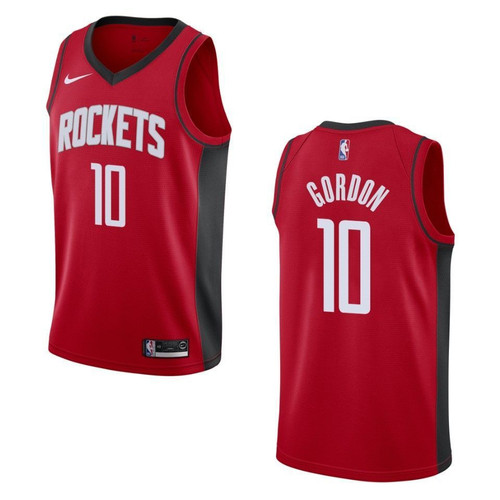 Men's   2019-20 Houston Rockets #10 Eric Gordon Icon Swingman Jersey - Red , Basketball Jersey