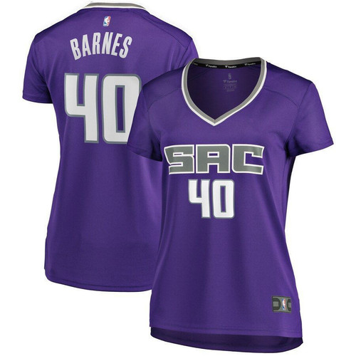 Women's  Harrison Barnes Sacramento Kings Wairaiders  Fast Break Player Replica Jersey - Icon Edition - Purple