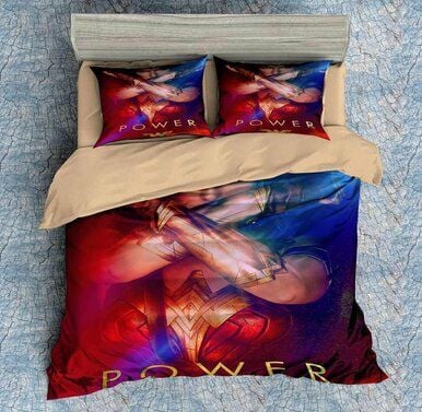 3D Customize Wonder Woman Bedding Set Duvet Cover Set Bedroom Set Bedlinen 3 , Comforter Set