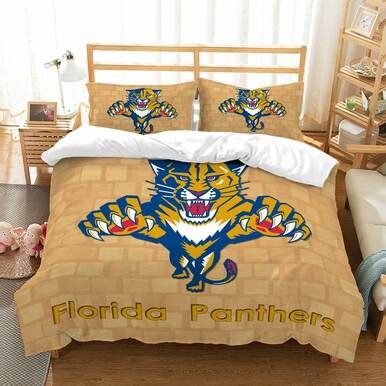 3D Customize Florida Panthers Bedding Set Duvet Cover Set Bedroom Set Bedlinen , Comforter Set