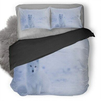 Arctic Fox Bedding Set , Comforter Set