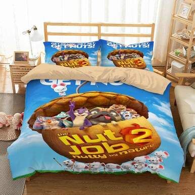 The Nut Job 2 Nutty By Nature Duvet Cover Bedding Set , Comforter Set