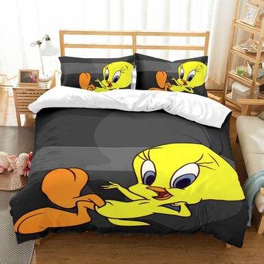 3D Customize  Tweety Bird Bedding Set Duvet Cover Set Bedroom Set Bedlinen , Comforter Set