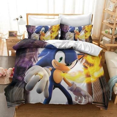 Sonic Mania #7 Duvet Cover Quilt Cover Pillowcase Bedding Set Bed Linen Home Decor , Comforter Set