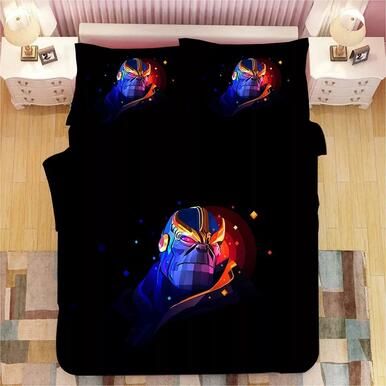 Avengers Infinity War Thanos #6 Duvet Cover Quilt Cover Pillowcase Bedding Set Bed Linen Home Decor , Comforter Set