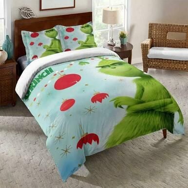 How The Grinch Stole Christmas #14 Duvet Cover Quilt Cover Pillowcase Bedding Set Bed Linen Home Decor , Comforter Set